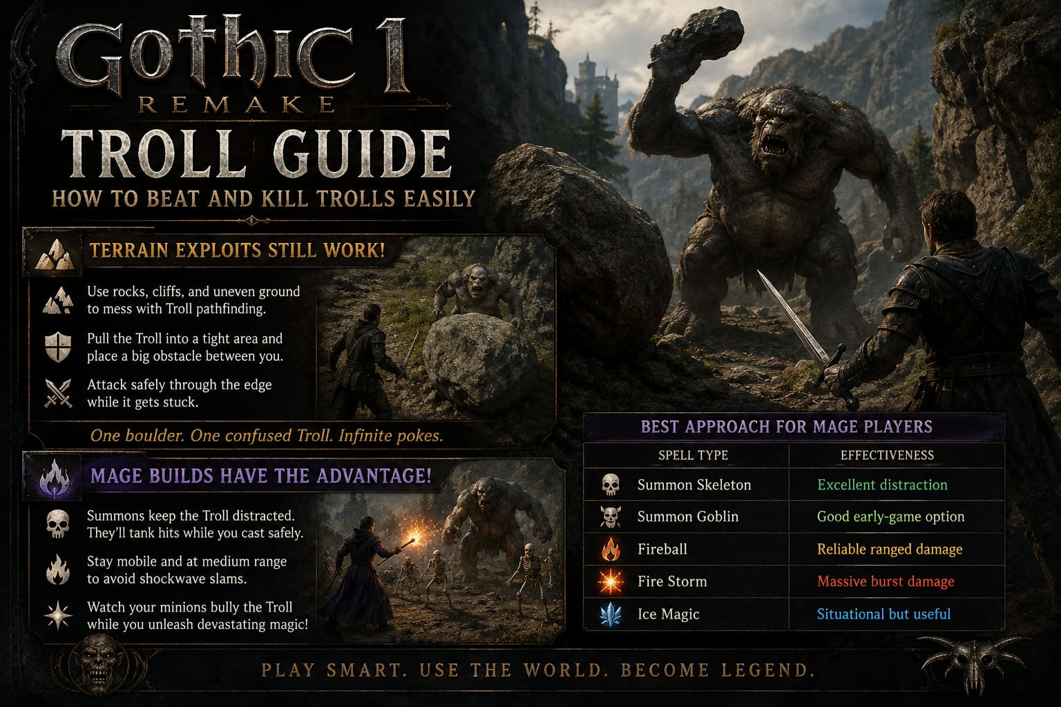 Troll Guide Gothic 1 Remake Troll Guide: How to Beat and Kill Trolls Easily - Game-Meta
