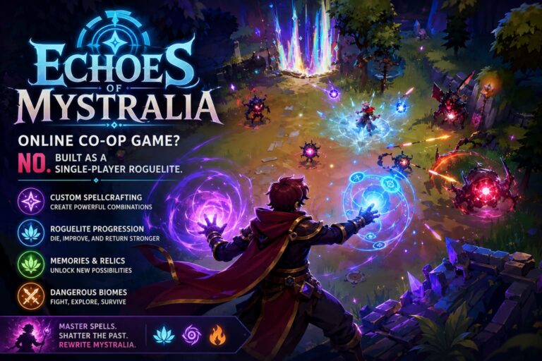 Is Echoes of Mystralia an Online Co-Op Game? Multiplayer FAQ and Launch Guide